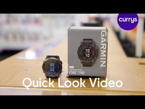 GARMIN Fenix 7 Pro Solar Smart Watch - Quick Look