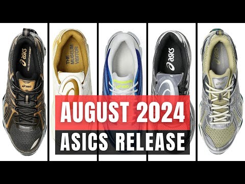 GET THE BEST Asics Release for AUGUST 2024