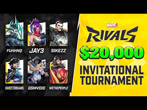 I Played In The $20,000 Marvel Rivals Invitational Tournament!