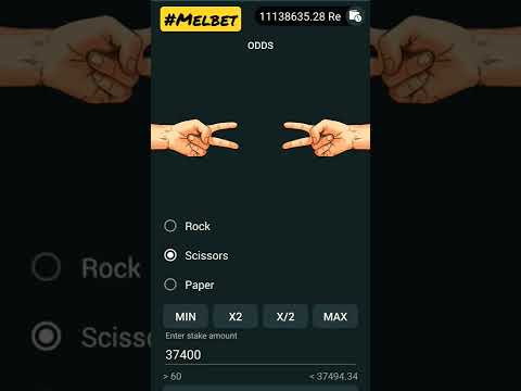 #Rock_#Scissors_#Paper Live Winnings - MAX (#melbet)