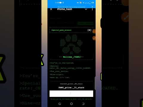 Paws new Task| paws new update| Paws fomo-hash task| paws Star wela task | Paws listing