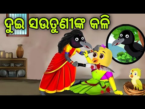 ଦୁଇ ସଉତୁଣୀଙ୍କ କଳି | Dui Sautuni Nka Kali | Tiki Chadhei | Odia Gapa | Chadhei Gapa