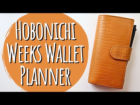 Hobonichi Weeks Wallet Planner Flip Through