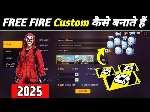 Custom Kaise Banate Hain | custom kaise banaen | free fire custom kaise banate hain