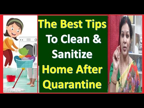 The Best Tips To Clean & Sanitize Home After Quarantine