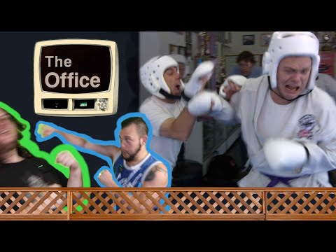 Neighbors Fight on Lawn | NeighBROS Reaction to The Office "The Fight" S2E6 | FIRST TIME REACTION