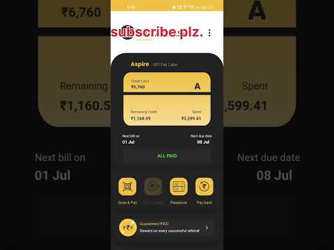 Aspire Pay Later | New Pay Later | Aspire Instant Loan App | #shorts #loan #viral #trending