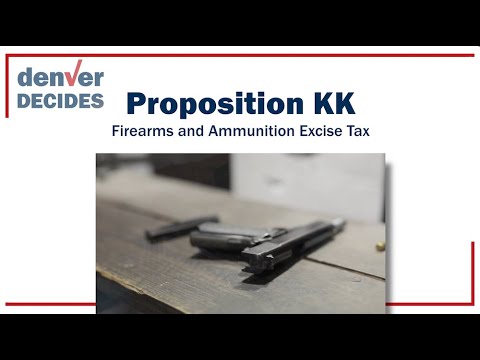 Proposition KK - Firearms and Ammunition Excise Tax