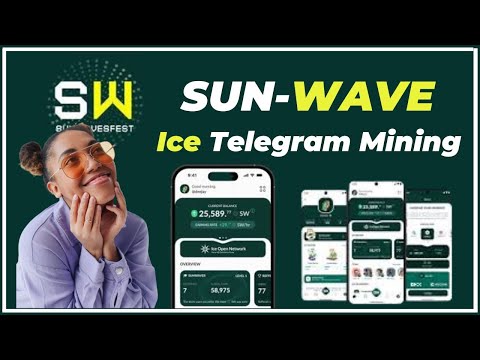 Sunwave Mining APP || How To Mine Free Sunwave $SW Coin || ICE Network New Mining App #sunwaves #ice