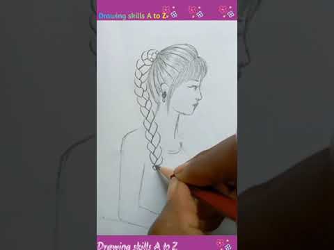 Braids drawing#shorts