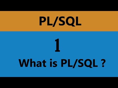 PL/SQL tutorial 1: What is PL/SQL By Baizeed Rony