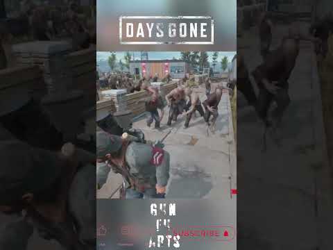 Just The Usual HUGE Zombie HORDE Chase 💀 #daysgone