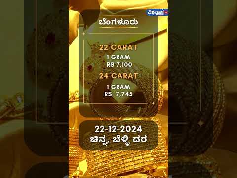 Gold PriceToday | ಇಂದಿನ ಚಿನ್ನ, ಬೆಳ್ಳಿ ದರ ಹೀಗಿದೆ | Vishwavani TV Special