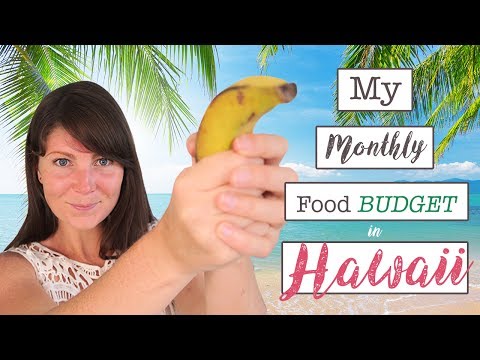 HOW MUCH DO I SPEND ON FOOD IN HAWAII? // VEGAN // BREAKDOWN OF EXPENSES