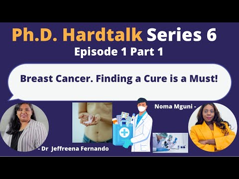 Breast Cancer. Finding a Cure,is A must! Interviewer Noma Mguni Guest Jeffreena Fernando