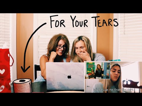 mom reacts to the song I wrote her *there were tears*