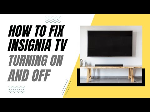 How To Fix Insignia TV Turning On and Off