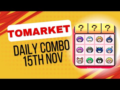 Tomato daily combo 15th Nov | Tomarket combo today | crypto spot