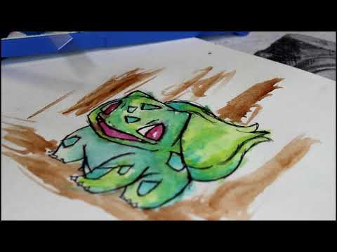 Agent00sonic| Watercolour Painting| Bulbasaur