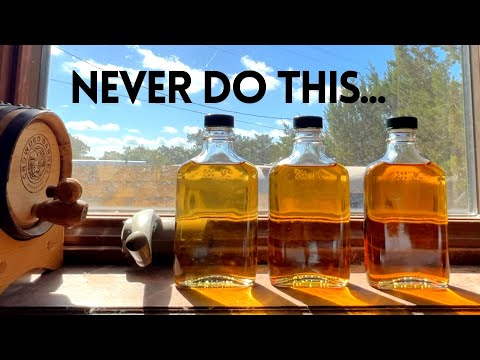 Does SUNLIGHT Really Damage Whiskey? (tested for 6,000 hours)