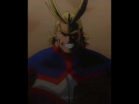 Haven't done a all might one yet #mha #shorts @izu