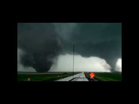 TWIN EF4 TORNADOES IN NEBRASKA!! - Pilger, Nebraska June 16th, 2014