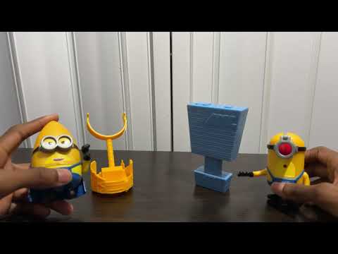 (Moose toys) Despicable Me 4 launch and crash mega minion Gus