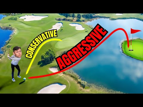 Does NEVER LAYING UP Help You Shoot Better Golf Scores?