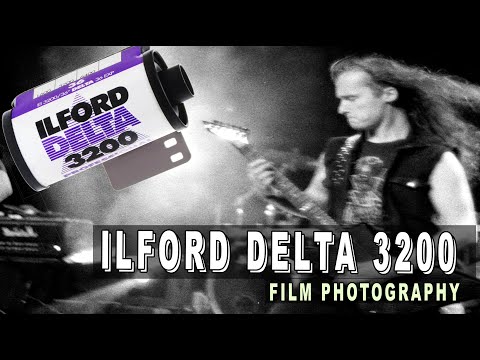 Ilford Delta 3200  - Photographing a gig on film