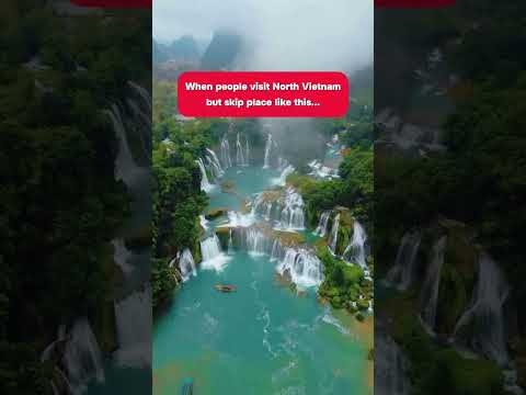 When people visit North #Vietnam but skip place like this... #BanGiocWaterfall #VietLongTravel