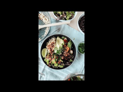 Veggie Bowls with Fire Roasted Salsa