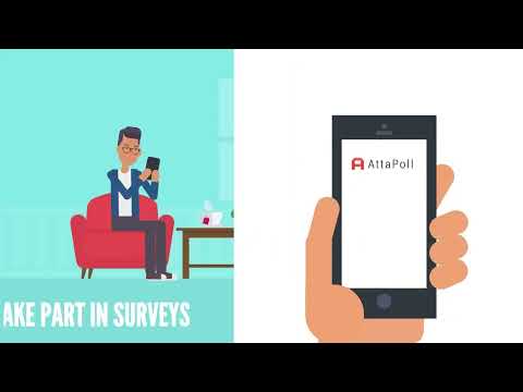 Attapoll paid surveys that actually pay#meshomoney