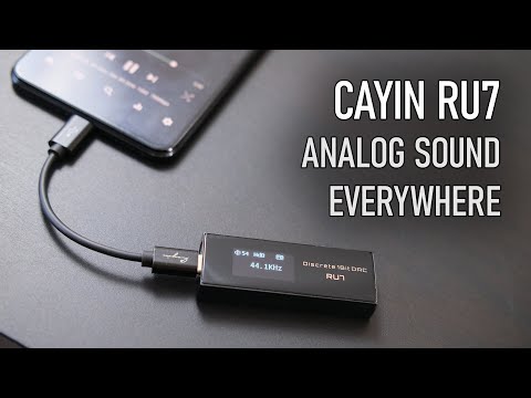 Portable audio never sounded this good! Cayin RU7 review