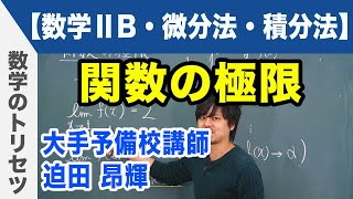 微分積分 関数の極限【数学ⅡB・微分法・積分法】