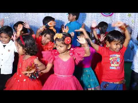 Nursery kids dance in annual day celebrations gangeya high school