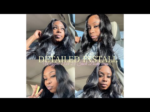 MELTED 😱😍! WIGGINS 24 INCH BODY WAVE 13*6 LACE FRONT WIG | Menawest