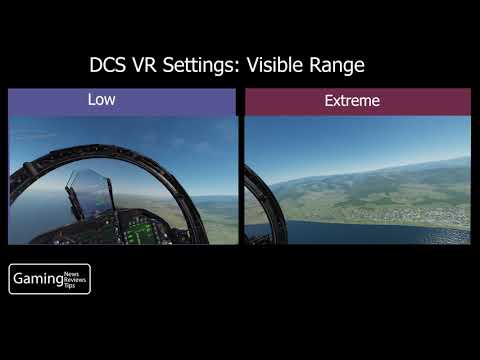 DCS World VR Settings 5: visible range