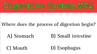 Digestive System MCQs