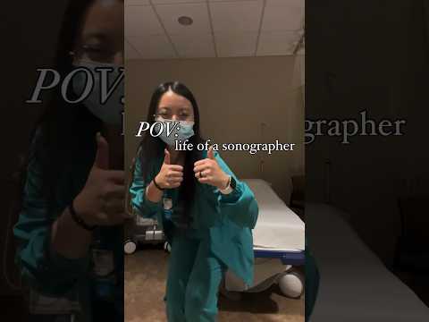 POV: life of a sonographer #shorts