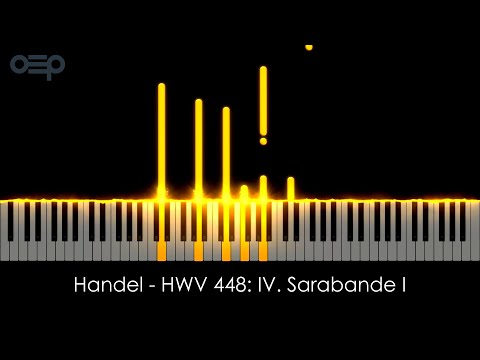 Handel - Suite in D Minor, HWV 448: IV. Sarabande I