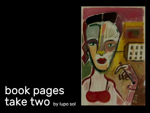 Ten book pages. Pack Two. By Lupo Sol