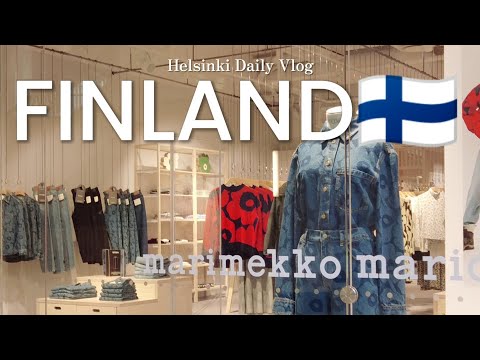 Daily life in Finland [Vlog] Marimekko haul, Japanese home cooking, tiramisu