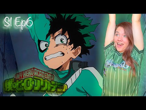 DEKU IS THE NAME OF A HERO :) | My Hero Academia Reaction | S1 Ep6