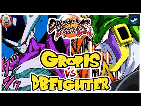 DBFZ Gropis vs DBFighter (Baby2, Cell, Frieza) vs (Baby2, Cooler, Trunks) 1.38