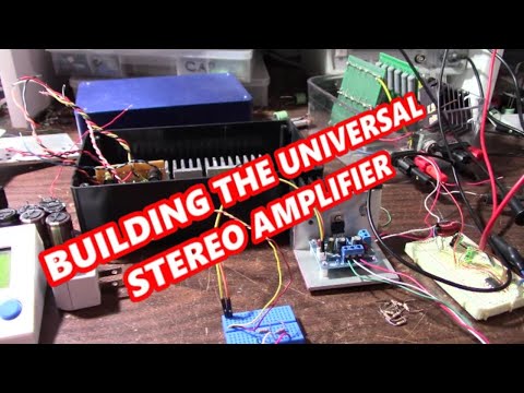 Building the universal Stereo amplifier TDA2050 Part 1