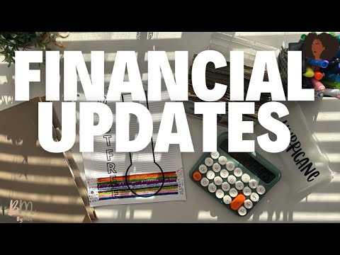 Updating Trackers | Coloring | Hurricane Cash Stuffing | Financial Freedom | Millennial Marriage