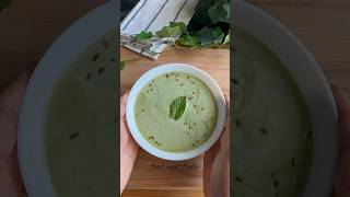 Mint raita | pudina raita recipe #recipevideo #mint #pudina #raita #food