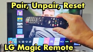 How to Reset / Pair / UnPair LG Magic Remote for LG Smart TV