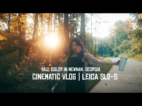 FALL COLOR in Newnan, Georgia 2022｜Cinematic Vlog Shot on Leica SL2-S [Minute Monday｜蘿菈與喬伊的週一一分鐘 短片]