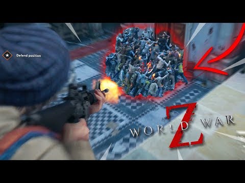 THERE'S WAYY TOO MUCH ZOMBIES! - World War Z Gameplay!